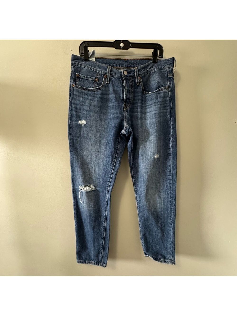 Levi's 501 Blue Ankle Jeans size 30